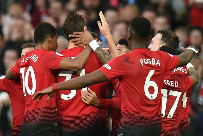 „Manchester United“ – „Huddersfield Town“ rungtynių akimirka  | Scanpix nuotr.