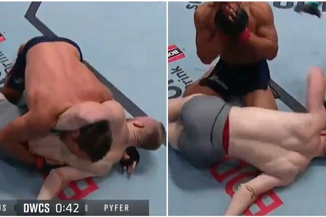 Šiurpi trauma UFC | „Twitter“ nuotr.
