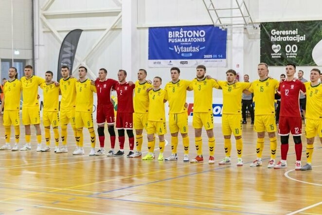 Lietuvos futsal rinktinė | lff.lt nuotr.