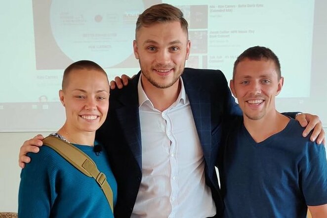Rose Namajunas ir Sergejus Maslobojevas | asmeninio archyvo nuotr.