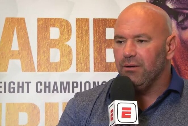 Dana White'as | Youtube.com nuotr.