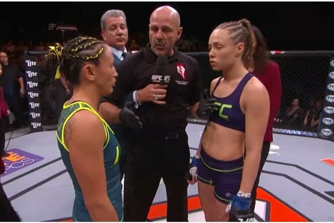 Carla Esparza ir Rose Namajunas | „Stop“ kadras