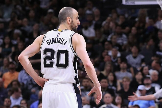 Manu Ginobili | Scanpix nuotr.