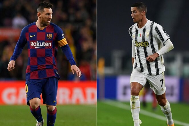 Lionelis Messi ir Cristiano Ronaldo | Scanpix nuotr.