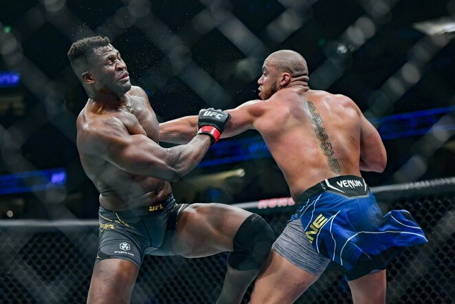 Francis Ngannou ir Cirylas Gane'as | Scanpix nuotr.