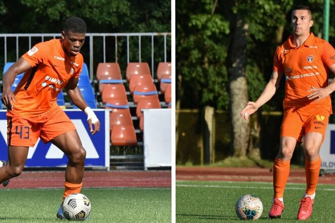 Etienne Mukanya ir Aleksandras Aksionovas | fkbanga.lt