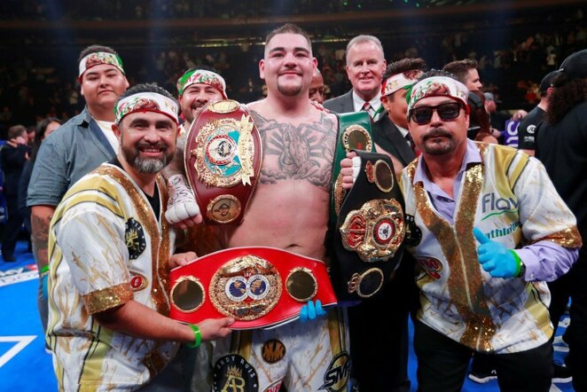 Anthony Joshua prieš Andy Ruizą | Scanpix nuotr.