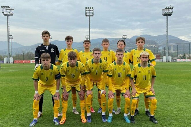 Lietuvos U-17 futbolo rinktinė | lff.lt nuotr.