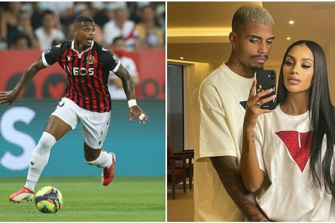 Mario Lemina ir Fanny Neguesha | Scanpix nuotr.