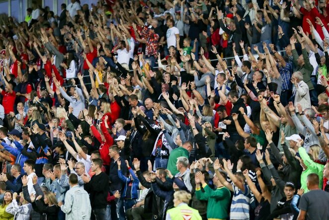 „Sūduvos“ ir „Maccabi“ rungtynės Mariaus Vizbaro / BNS foto nuotr.