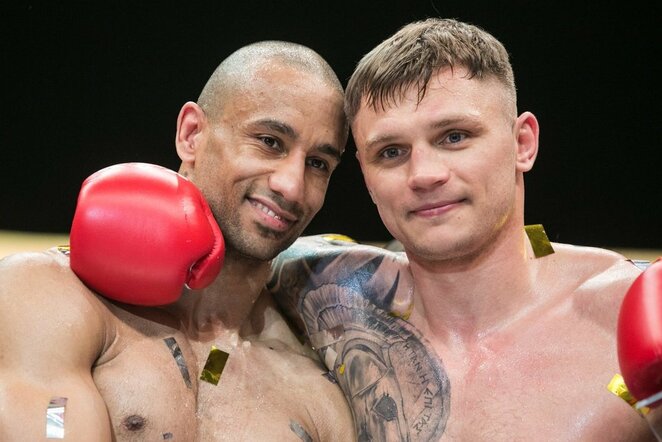 Fraseris Weightmanas ir Sergejus Maslobojevas | Juliaus Kalinsko / BNS foto nuotr.