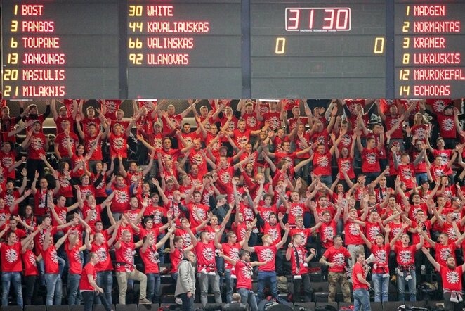 Vilniaus Lietuvos ryto sirgaliai | Fotodiena nuotr.