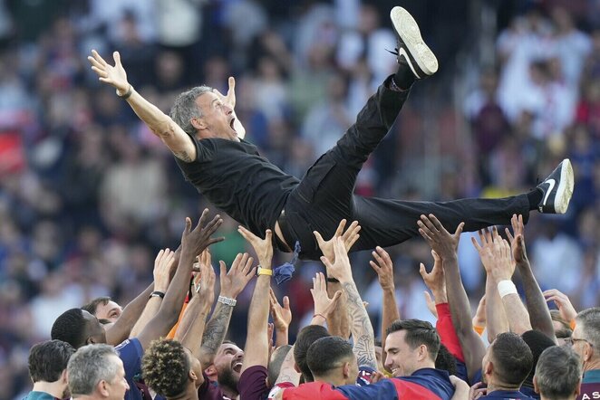 Luisas Enrique ir PSG triumfas | Scanpix nuotr.