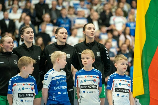 Farerų salų ir Lietuvos moterų rankinio rinktinių rungtynės | rankinis.lt nuotr.
