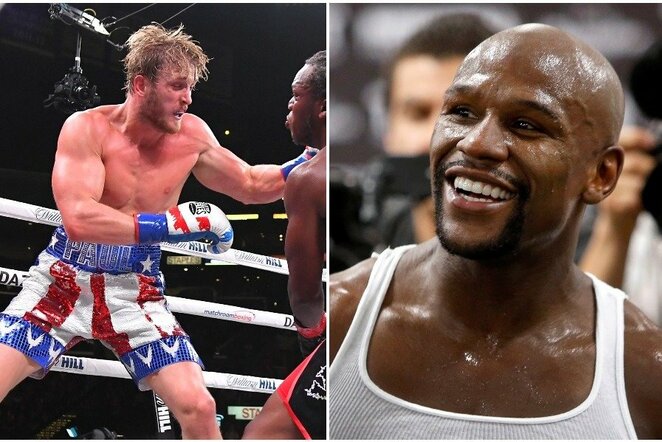 Loganas Paulas ir Floydas Mayweatheris | Scanpix nuotr.