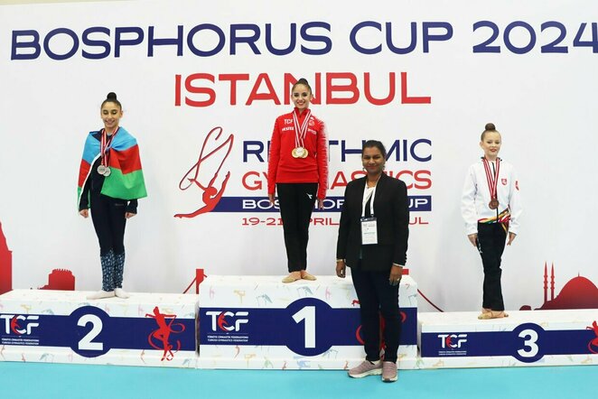 Turkijos gimnastikos federacijos nuotr. | „Stop“ kadras