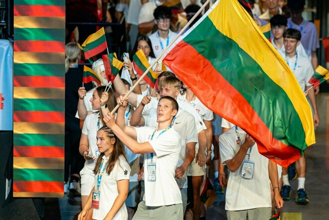 Europos jaunimo vasaros olimpinio festivalio atidarymo ceremonija | R.Snarskio nuotr.