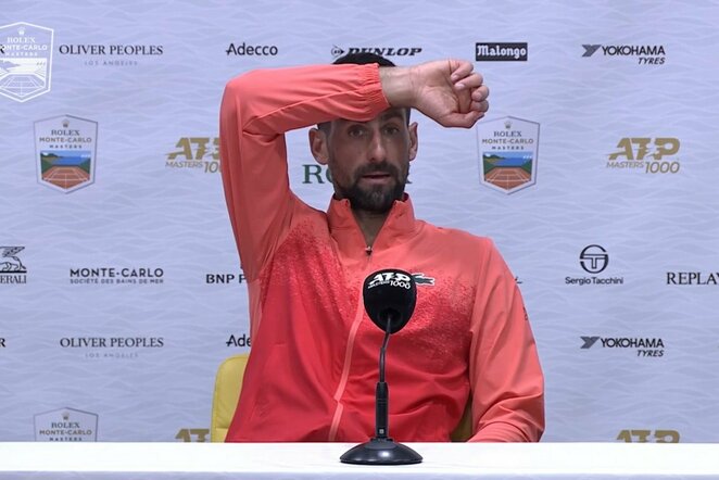 Novakas Djokovičius | „Stop“ kadras