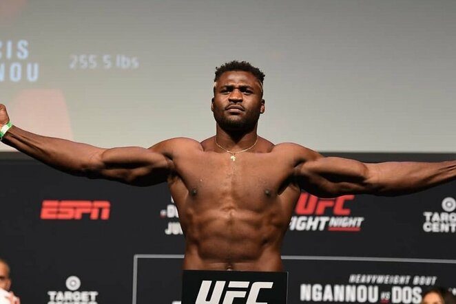 Francis Ngannou | Instagram.com nuotr