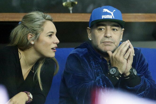 Diego Maradona ir Rocio Oliva | Scanpix nuotr.