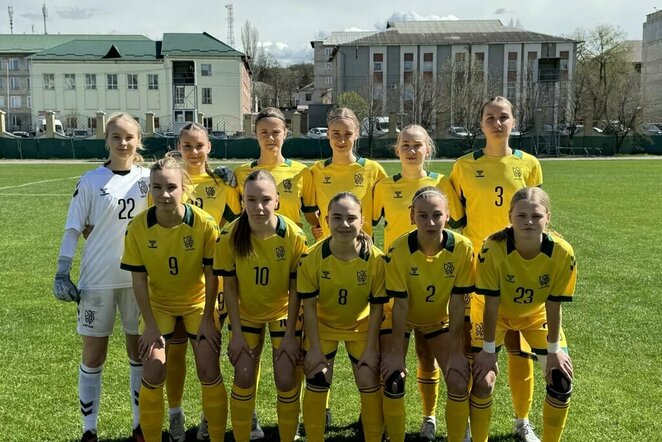 Lietuvos WU-19 futbolo rinktinė | lff.lt nuotr.