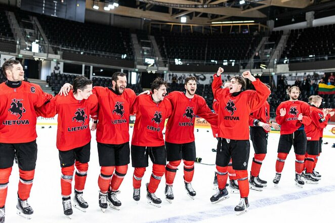 Lietuva – Korėja rungtynių akimirka | IIHF nuotr.