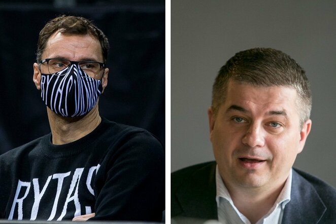 Darius Gudelis ir Gediminas Žiemelis | BNS nuotr.