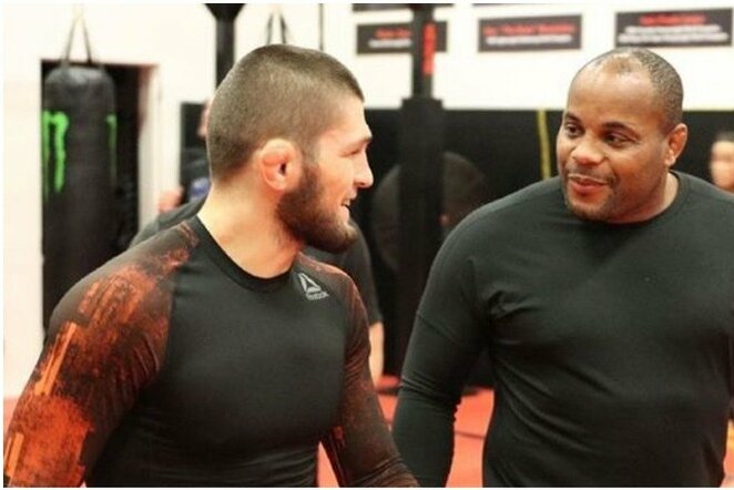 Chabibas Nurmagomedovas ir Danielis Cormier | Instagram.com nuotr