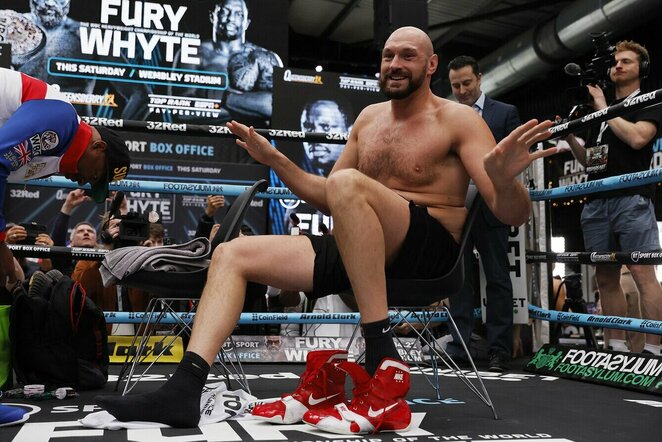 Tysonas Fury | Scanpix nuotr.