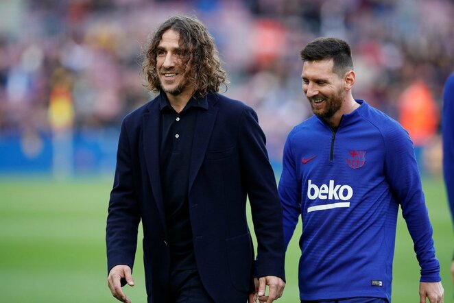 Carlesas Puyolis ir Lionelis Messi | Scanpix nuotr.