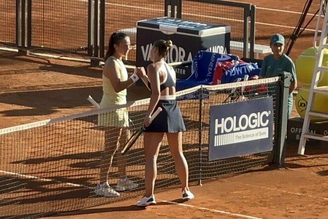 Darija Kasatkina ir Marta Kostiuk | „X“ nuotr.