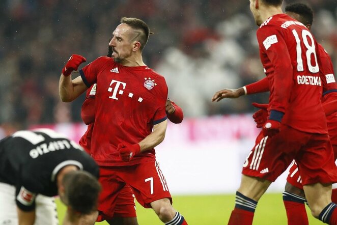 „Bayern“ – „RB Leipzig“ rugntynių akimirka | Scanpix nuotr.