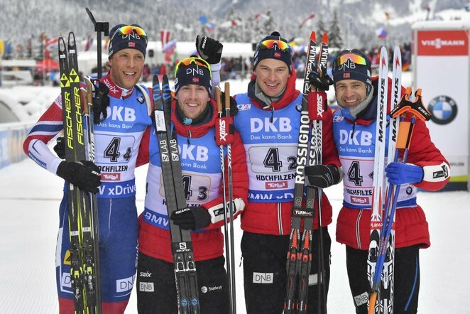 Norvegijos biatlono rinktinė | Scanpix nuotr.