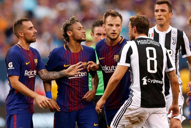 „Barcelona“ – „Juventus“ rungtynių akimirka | Scanpix nuotr.