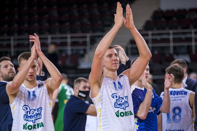 „Dzūkijos“ ir „Pieno žvaigždžių“ rungtynės | Roko Lukoševičiaus/BNS Foto nuotr.