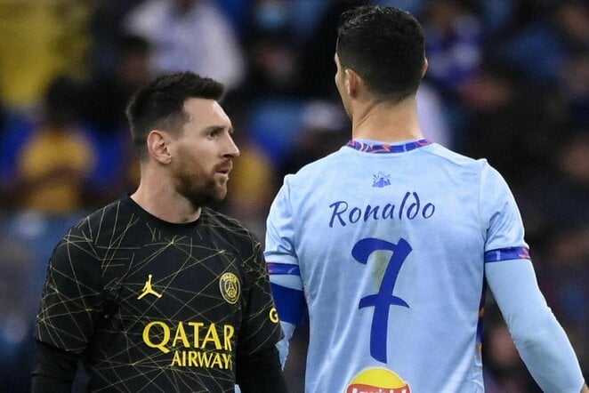 Lionelis Messi ir Cristiano Ronaldo | Scanpix nuotr.