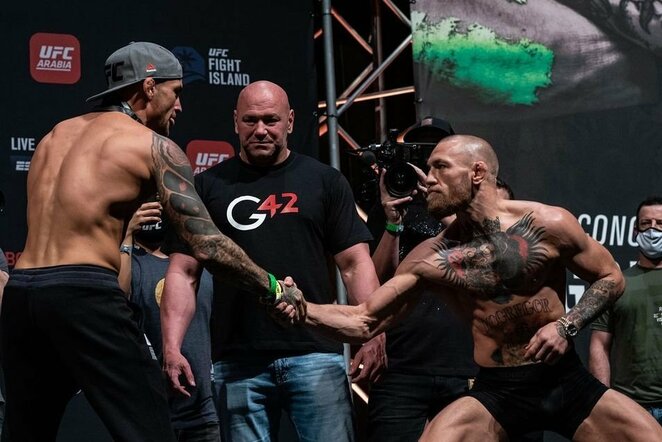 Dustinas Poirier ir Conoras McGregoras | Instagram.com nuotr