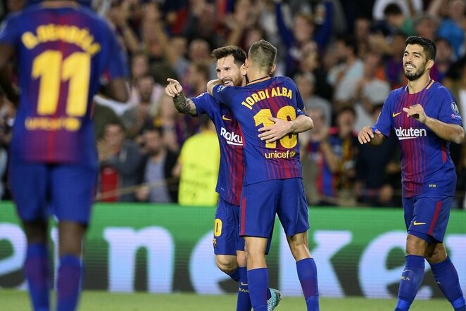„Barcelona“ - „Juventus“ rungtynių akimirka | Scanpix nuotr.