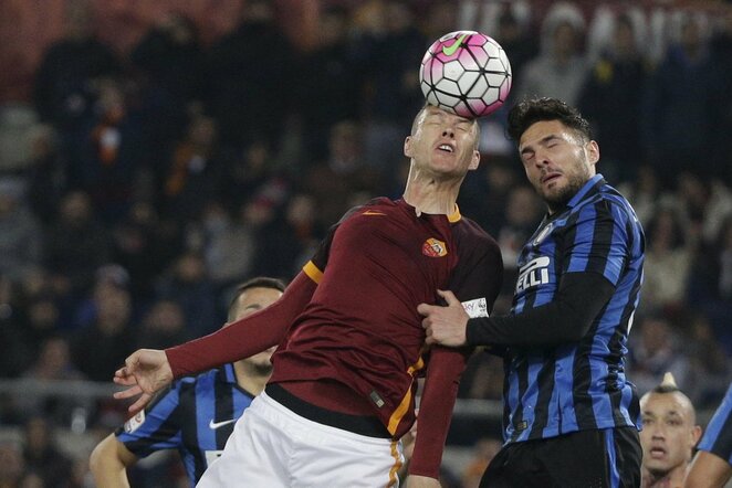 „Roma“ - „Inter“ rungtynių akimirka | Scanpix nuotr.