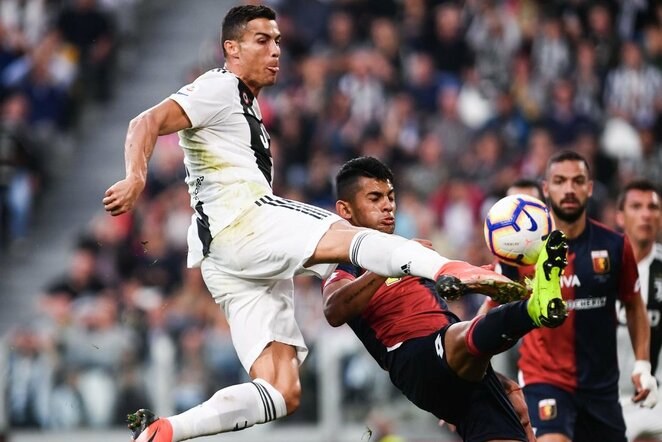 „Juventus“ – „Genoa“ rungtynių akimirka  | Scanpix nuotr.