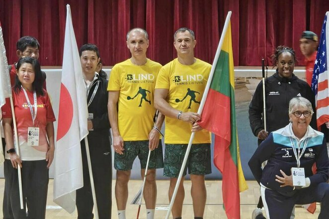 „Blind Tennis Lithuania“ nuotr. | Organizatorių nuotr.