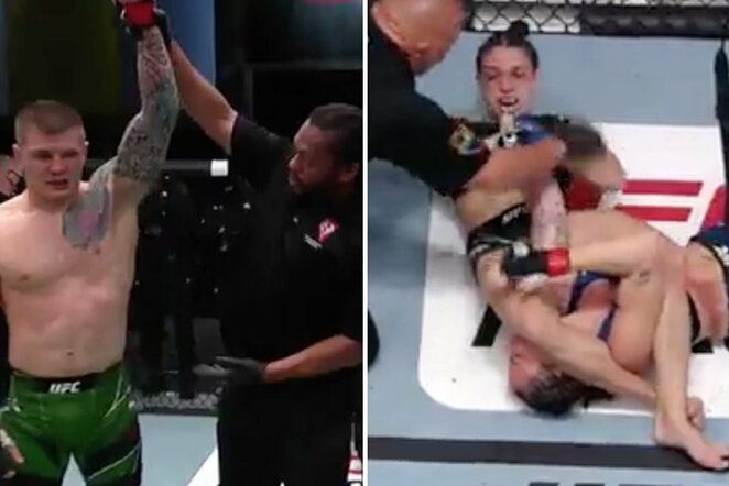 Marvinas Vettori ir Mackenzie Dern | „Stop“ kadras