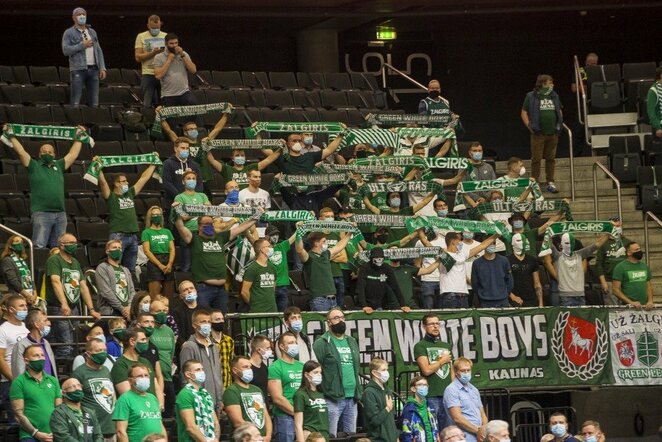 „Žalgirio“ ir „Panathinaikos“ rungtynės | Roko Lukoševičiaus/BNS Foto nuotr.