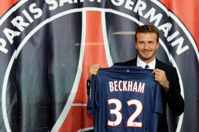 Davidas Beckhamas | psg.fr nuotr.