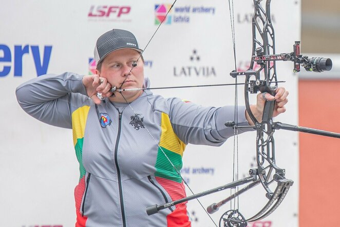 Inga Timinskienė (Latvijos šaudymo iš lanko federacijos nuotr.) | Organizatorių nuotr.