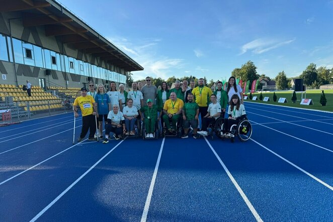 Paraatletai gerino asmeninius rekordus Lietuvos čempionate Palangoje | Lietuvos paralimpinio komiteto nuotr.