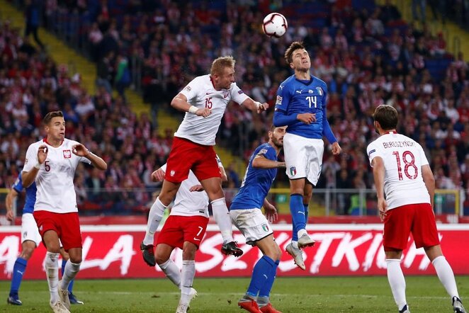 Lenkija - Italija rungtynių akimirka | Scanpix nuotr.