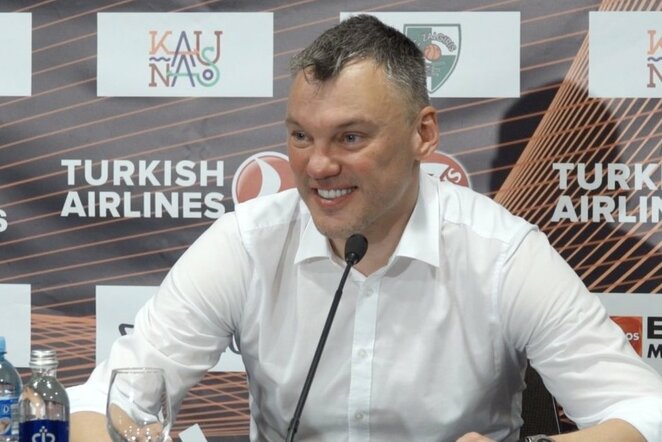 Šarūnas Jasikevičius | „Stop“ kadras