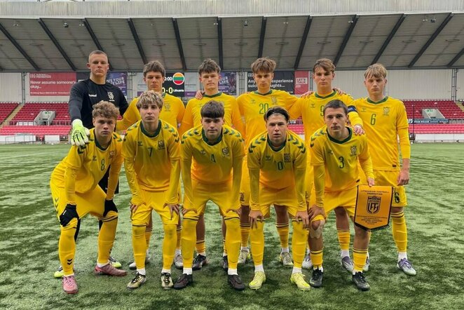 Lietuvos U-17 futbolo rinktinė | lff.lt nuotr.