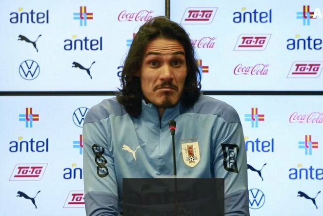 Edinsonas Cavani | „Stop“ kadras